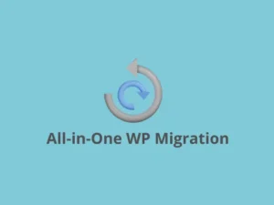 wordpress backup plugin all in one wp migration